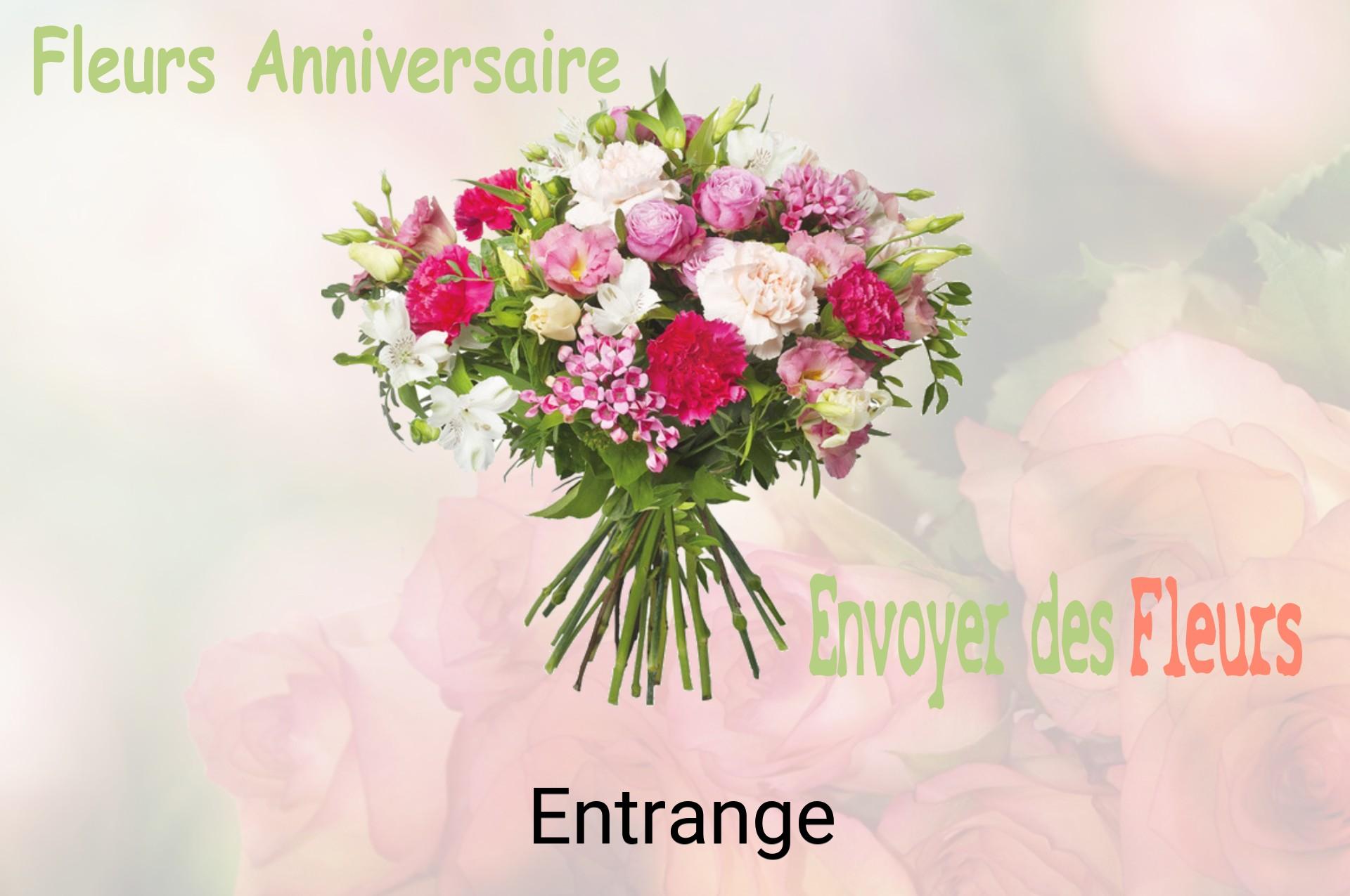 Bouquet de fleurs d’anniversaire livré à Entrange